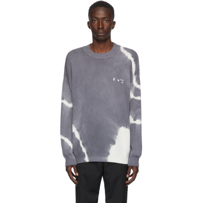 off white sweater grey