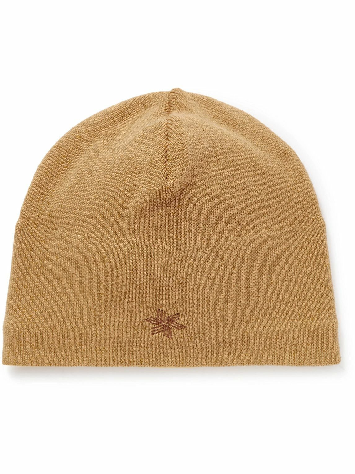 Goldwin LogoEmbroidered Knitted Ski Beanie Goldwin
