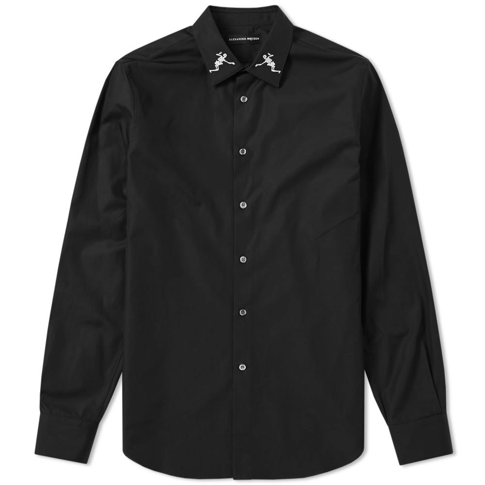 alexander mcqueen skeleton shirt