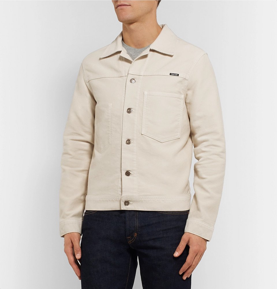 TOM FORD - Denim Trucker Jacket - Off-white TOM FORD