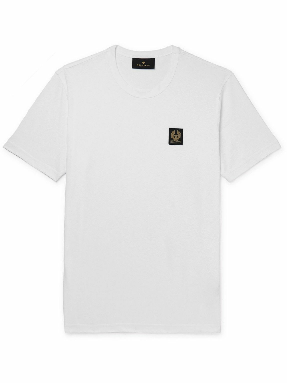 Belstaff - Logo-Appliquéd Cotton-Jersey T-Shirt - White Belstaff