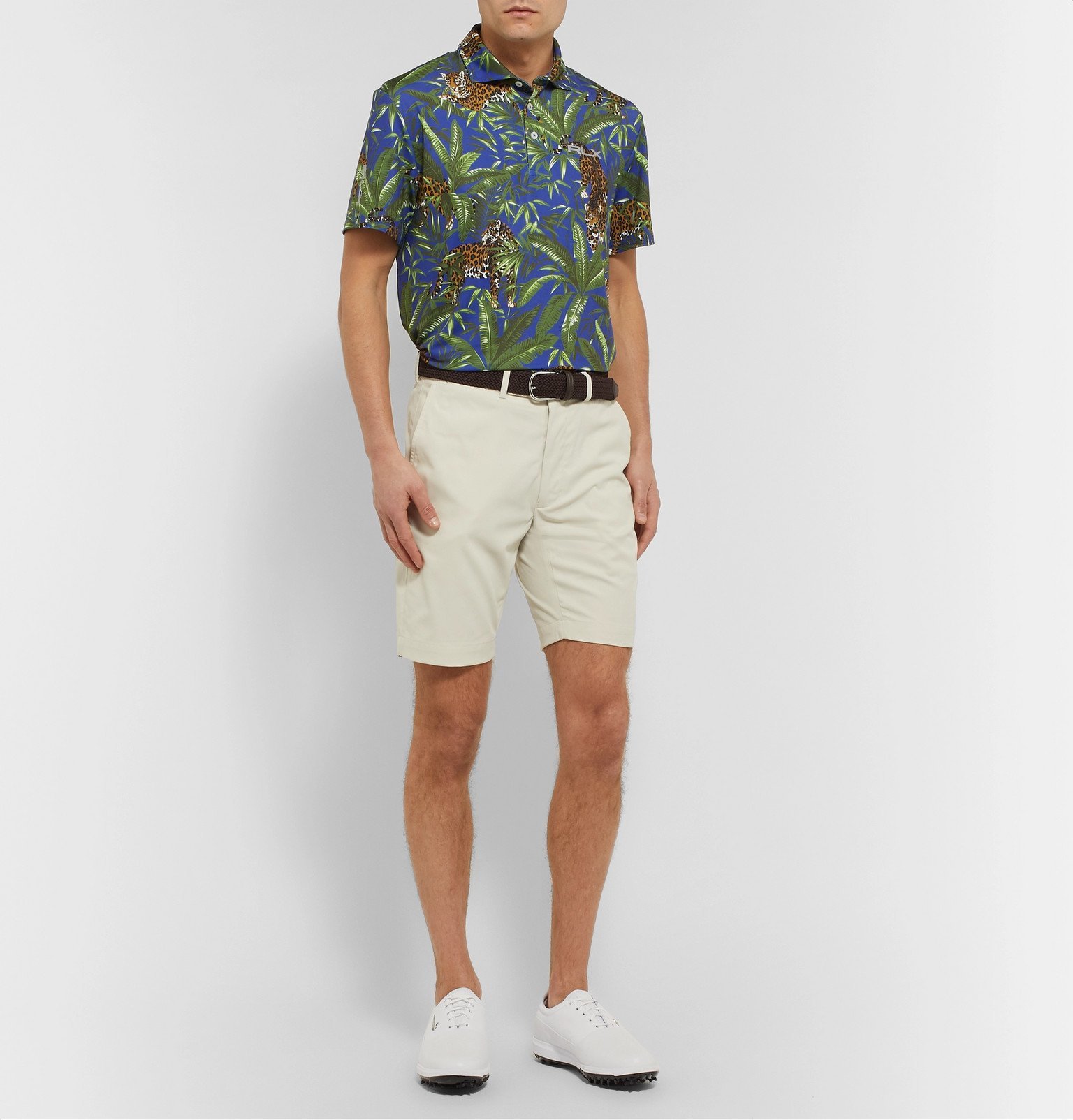 rlx floral golf shirt