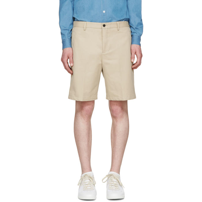 A Ditions M R Beige Chino Shorts Editions M R