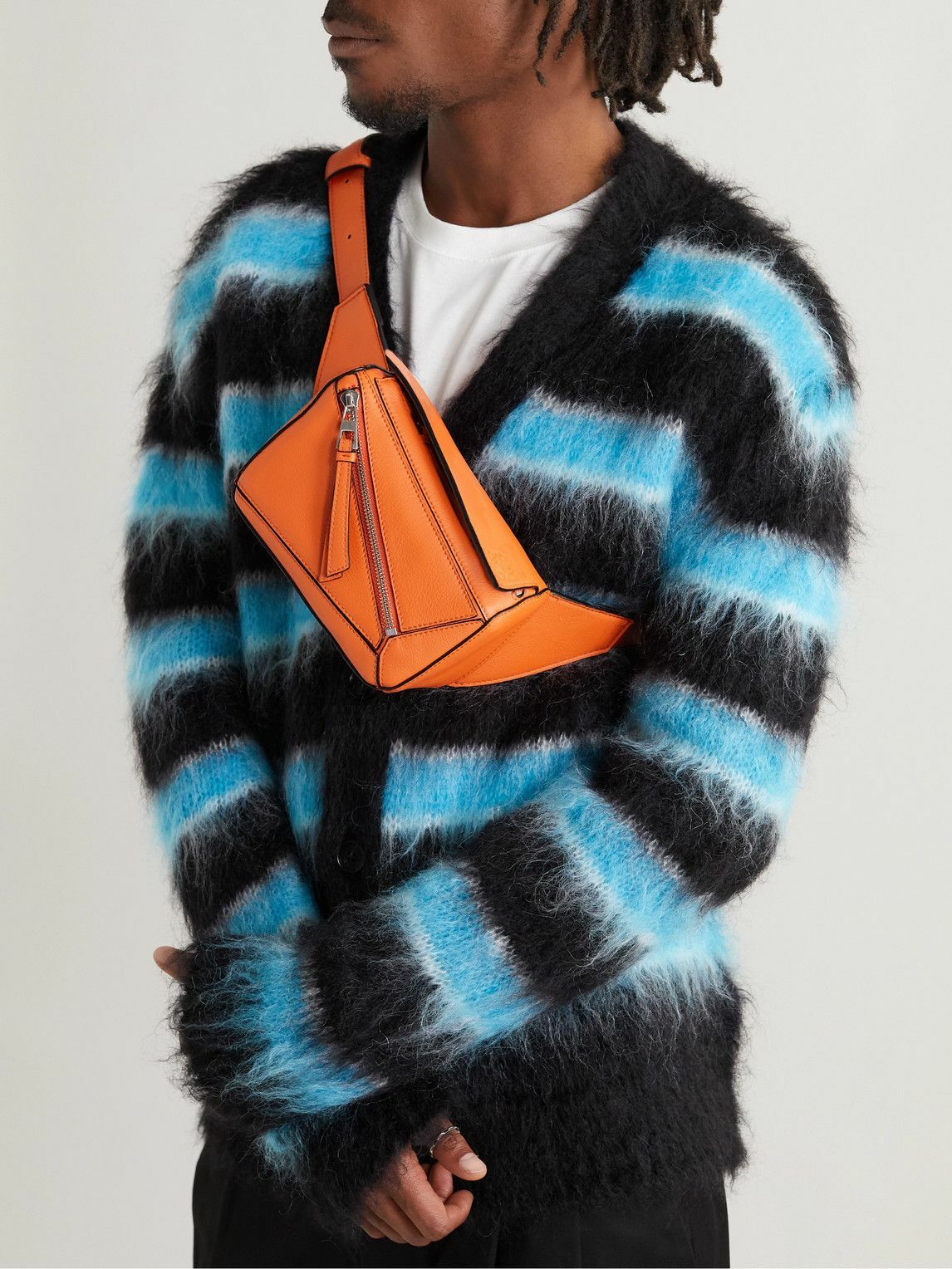 Loewe Puzzle Mini Leather Belt Bag Loewe