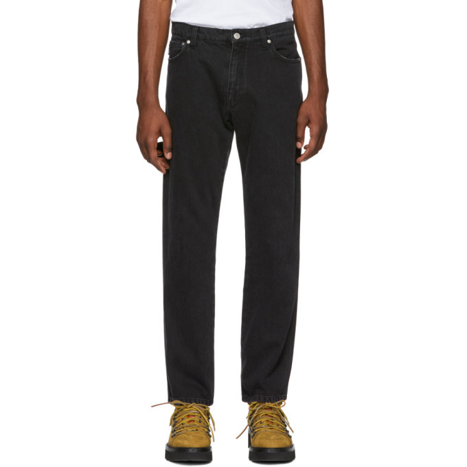 black carpenter jeans for men