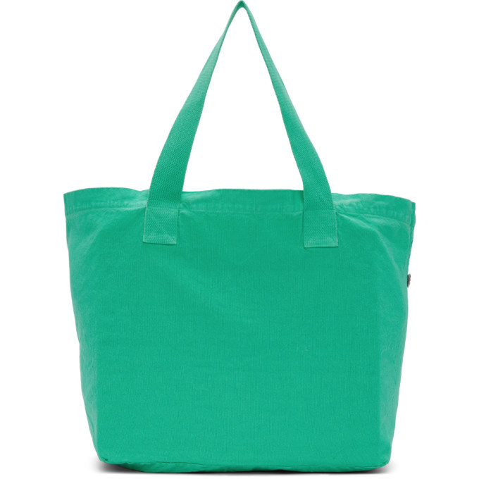 Sporty and Rich Green Fun Logo Tote Sporty & Rich