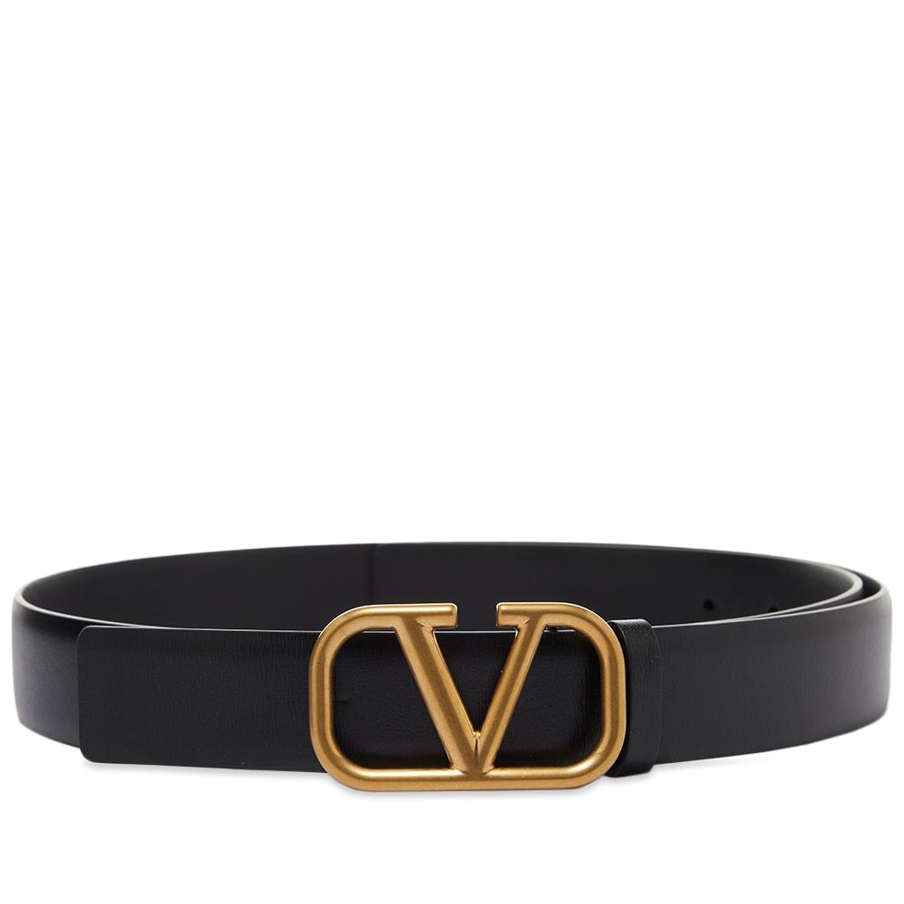 Photo: Valentino V-Logo Buckle Belt