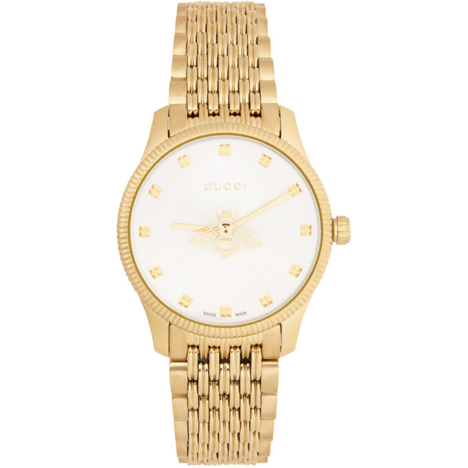 Gucci Gold Slim G-Timeless Bee Watch Gucci