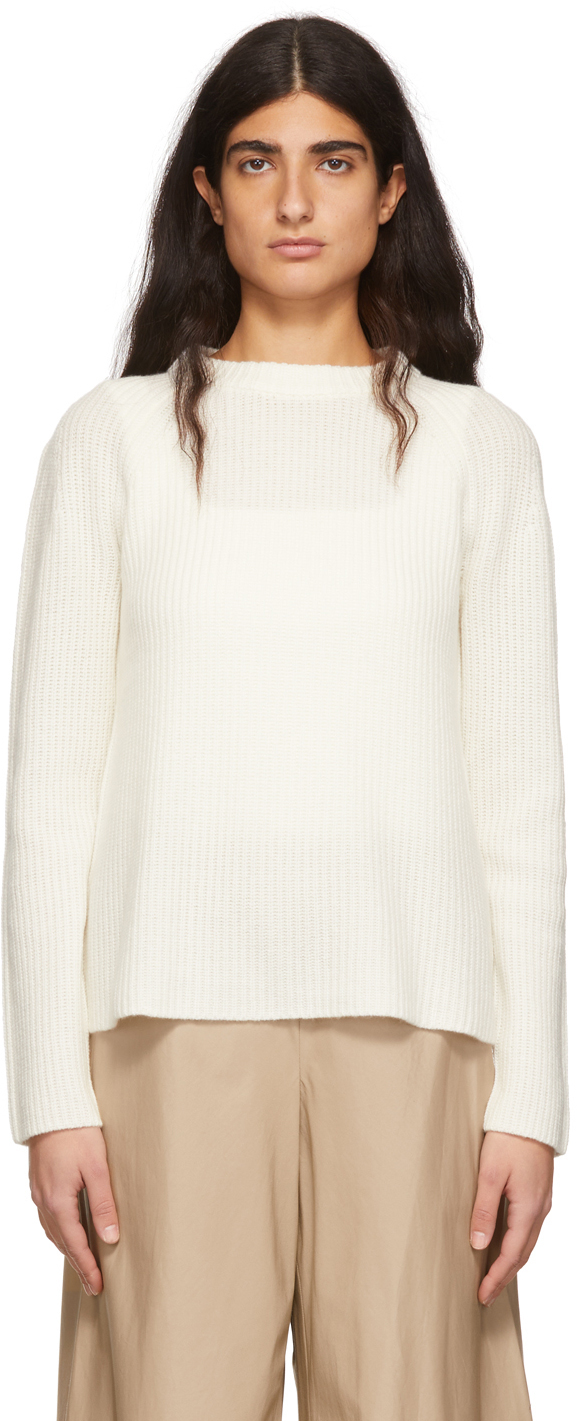 Vince Off-White Cashmere Sweater Vince