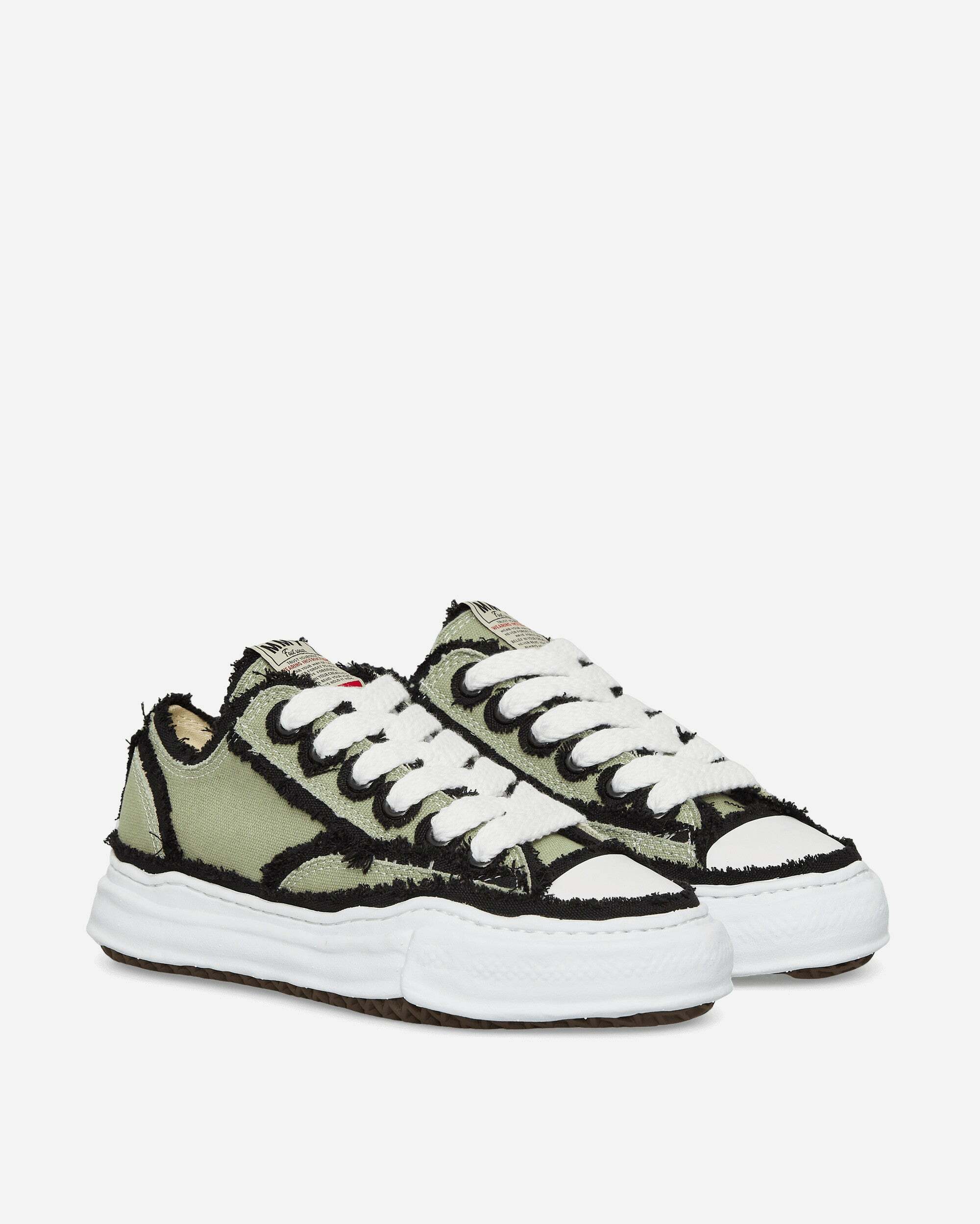 Peterson Og Sole Overhanging Canvas Low Sneakers Maison MIHARA YASUHIRO