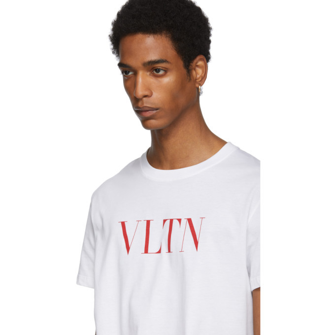white vltn t shirt