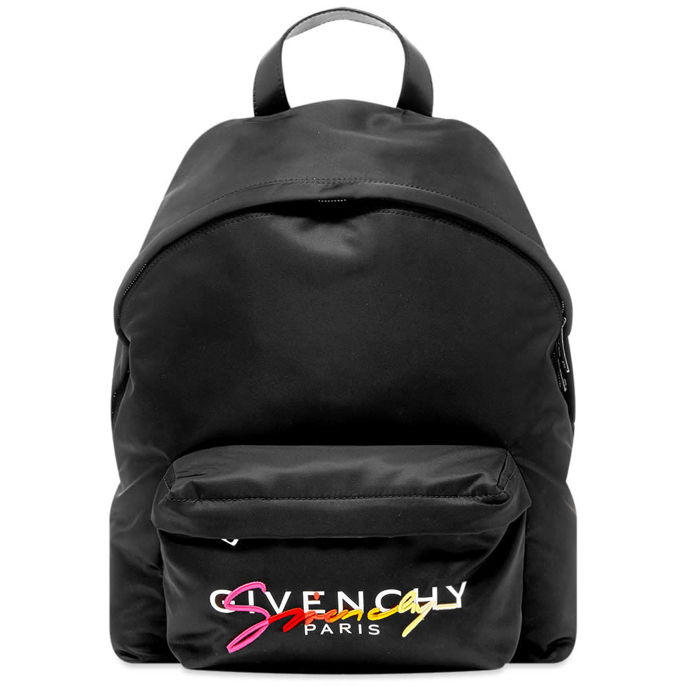 Givenchy Rainbow Signature Logo Urban Backpack Givenchy