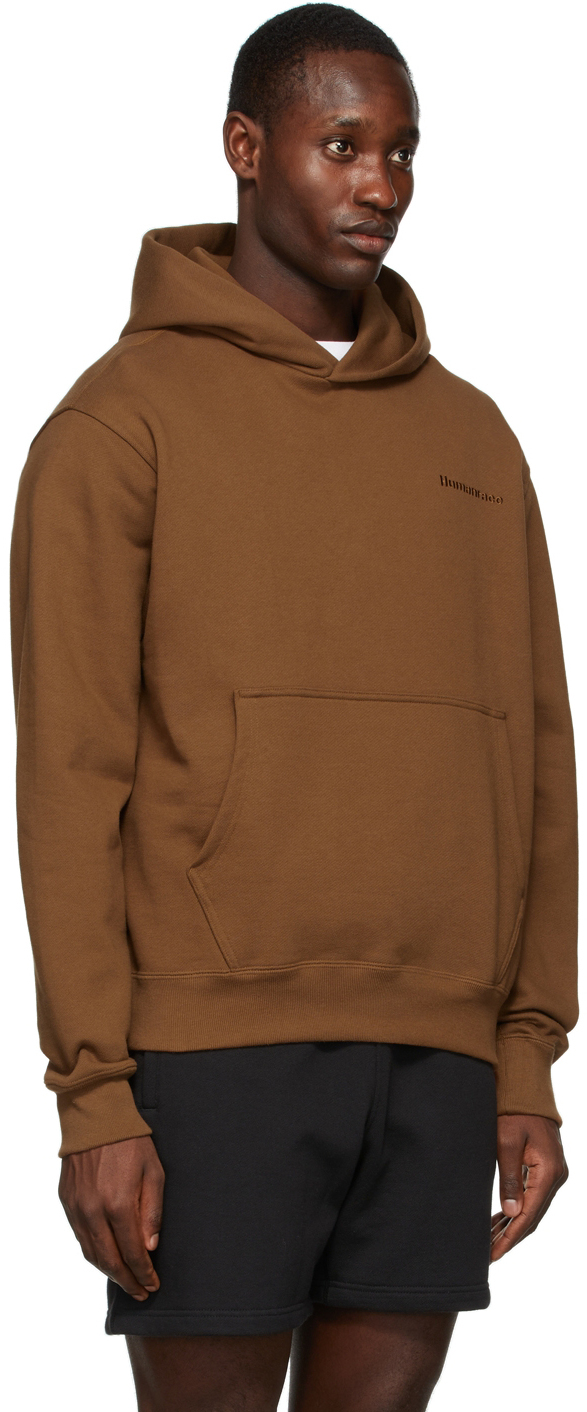 brown hoodie adidas