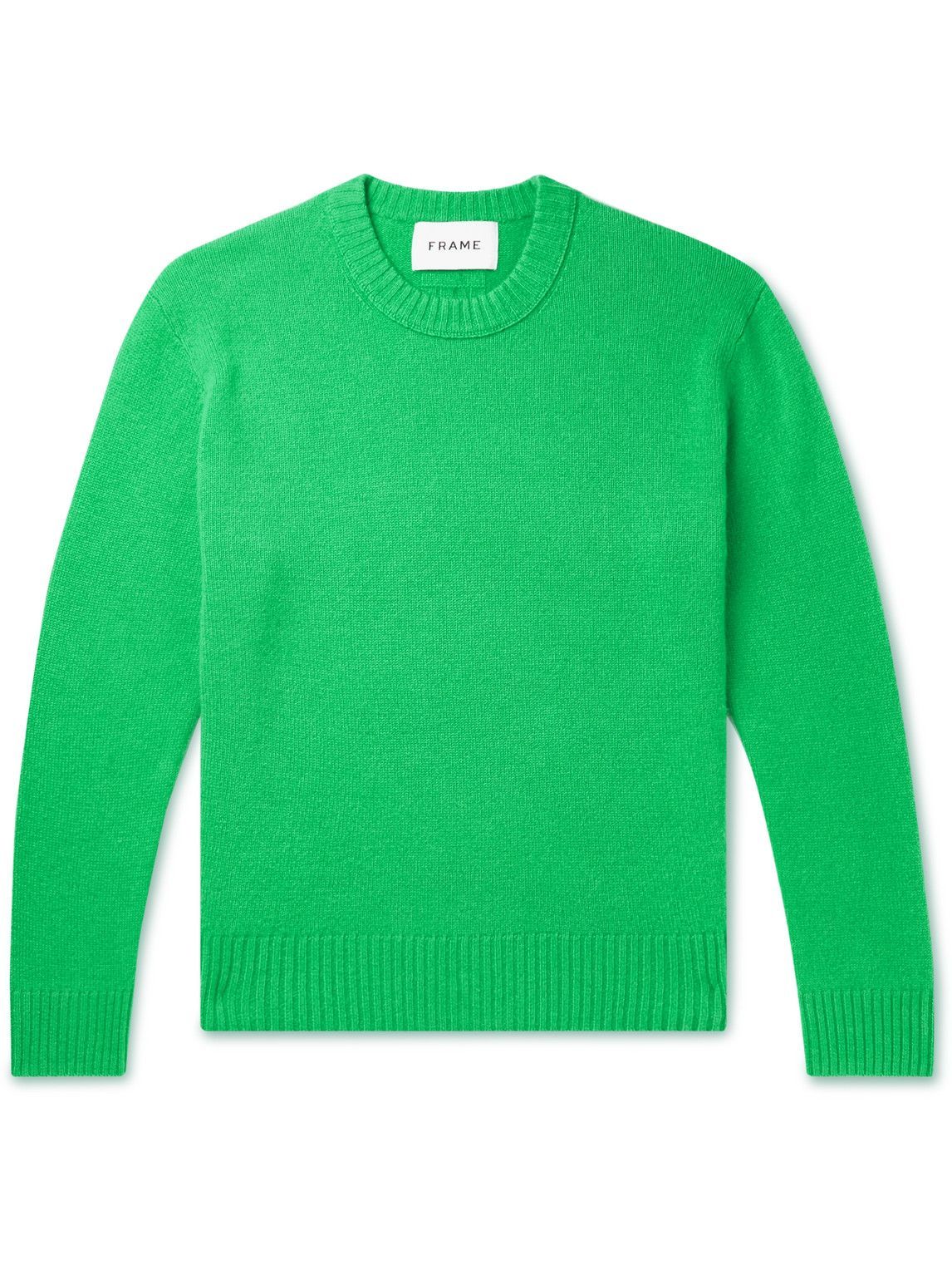 mint green cashmere sweater