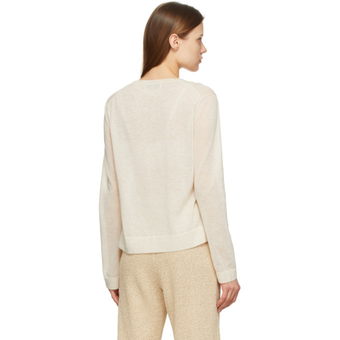 LE17SEPTEMBRE Beige Sheer Pullover 