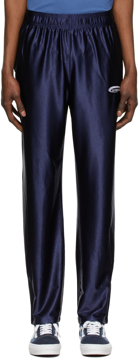 Noon Goons Navy Polyester Track Pants 