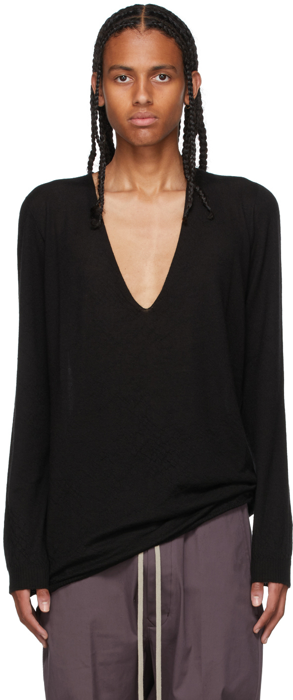 deep v sweatshirt
