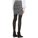 Isabel Marant Etoile Black and Grey Sky Miniskirt