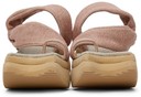 Paula Canovas Del Vas Pink Diablo Platform Sandals