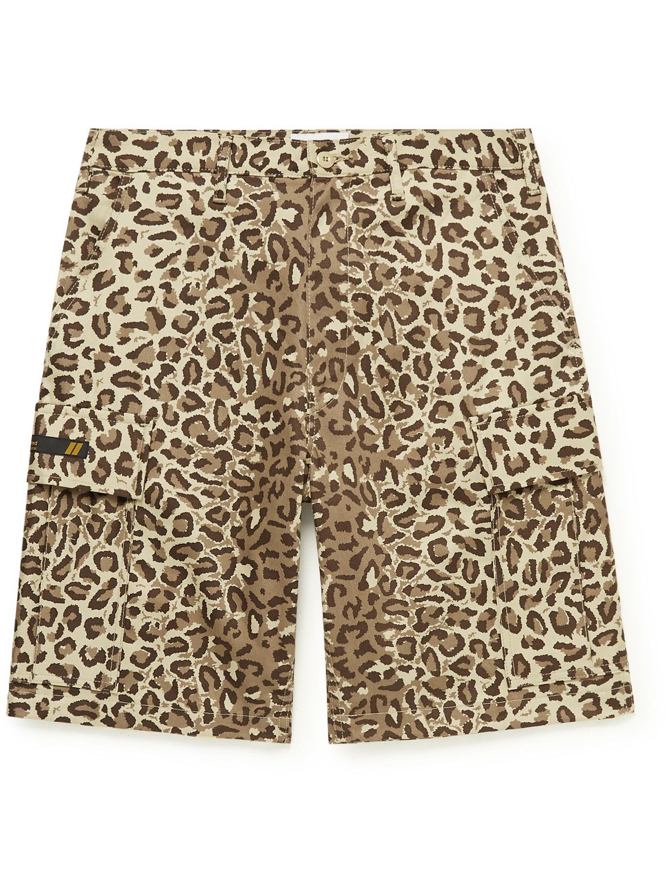 WTAPS - Jungle 01 Leopard-Print Cotton-Twill Cargo Shorts - Animal ...