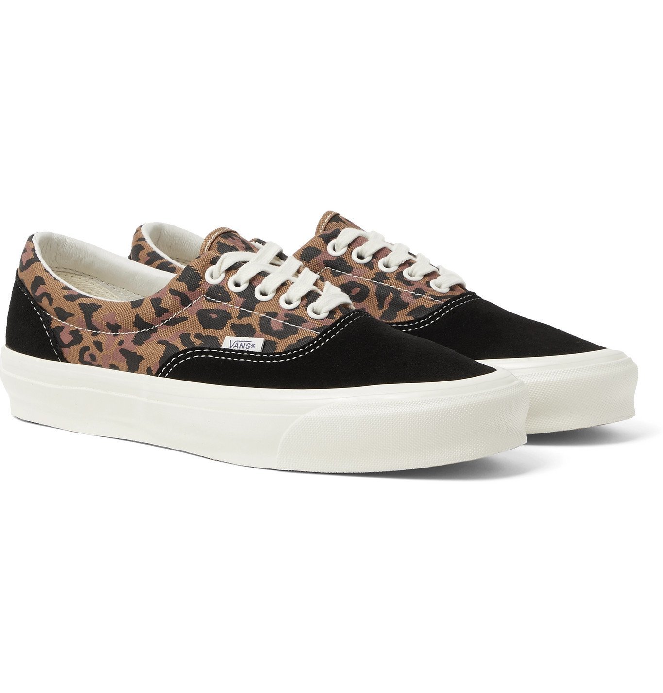 vans leopard shoes