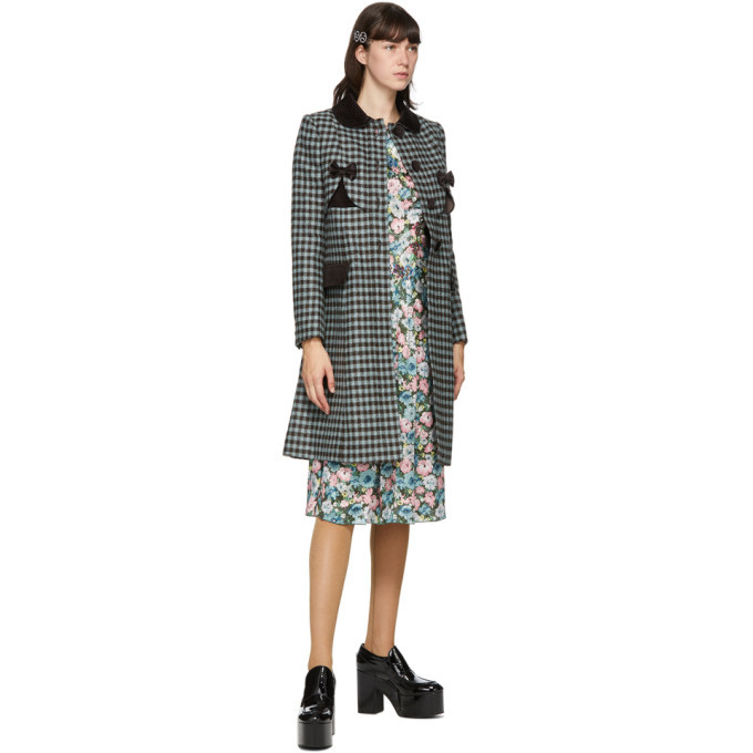 Marc Jacobs Green Silk Floral The 40s 