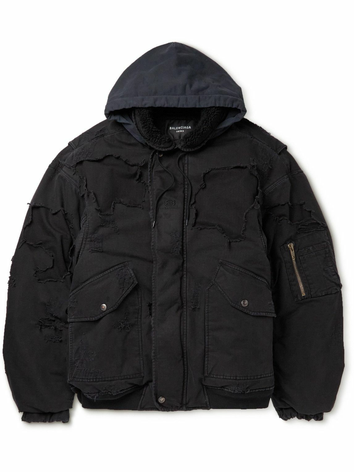 balenciaga flight jacket