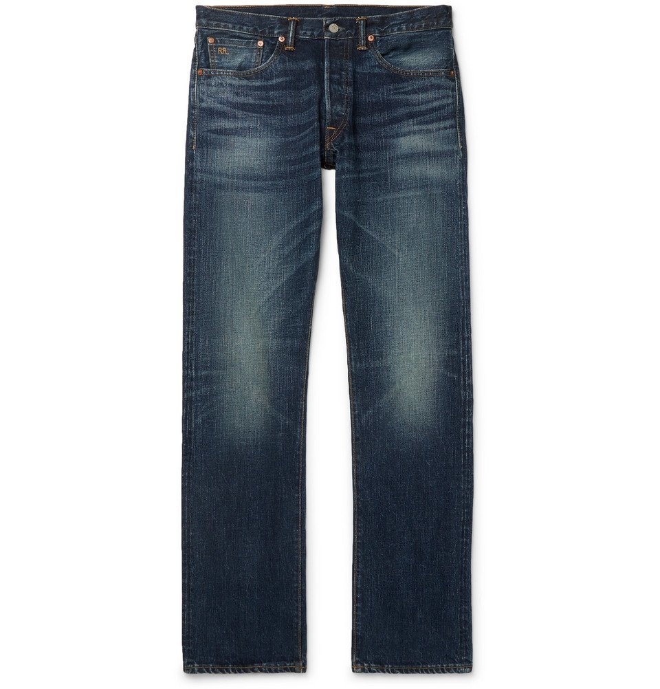 RRL Selvedge Denim Jeans Blue RRL