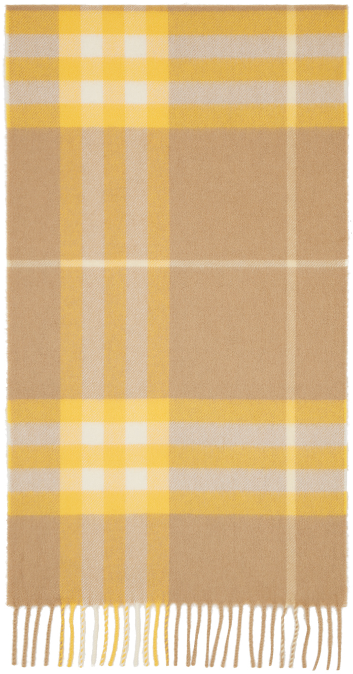 Photo: Burberry Beige Classic Check Scarf