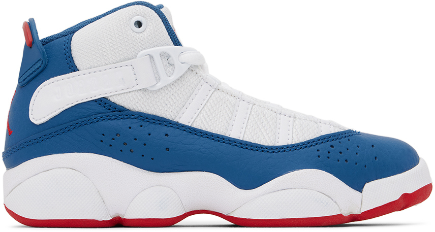 Jordan 6 Rings Kids Shoes White/Black/Lucky Green main image 1