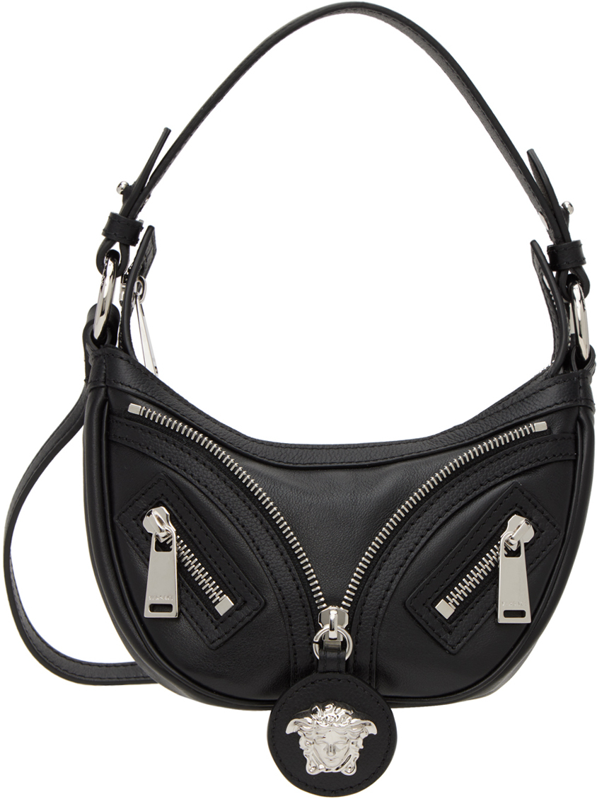 Versace Black Mini Repeat Bag Versace