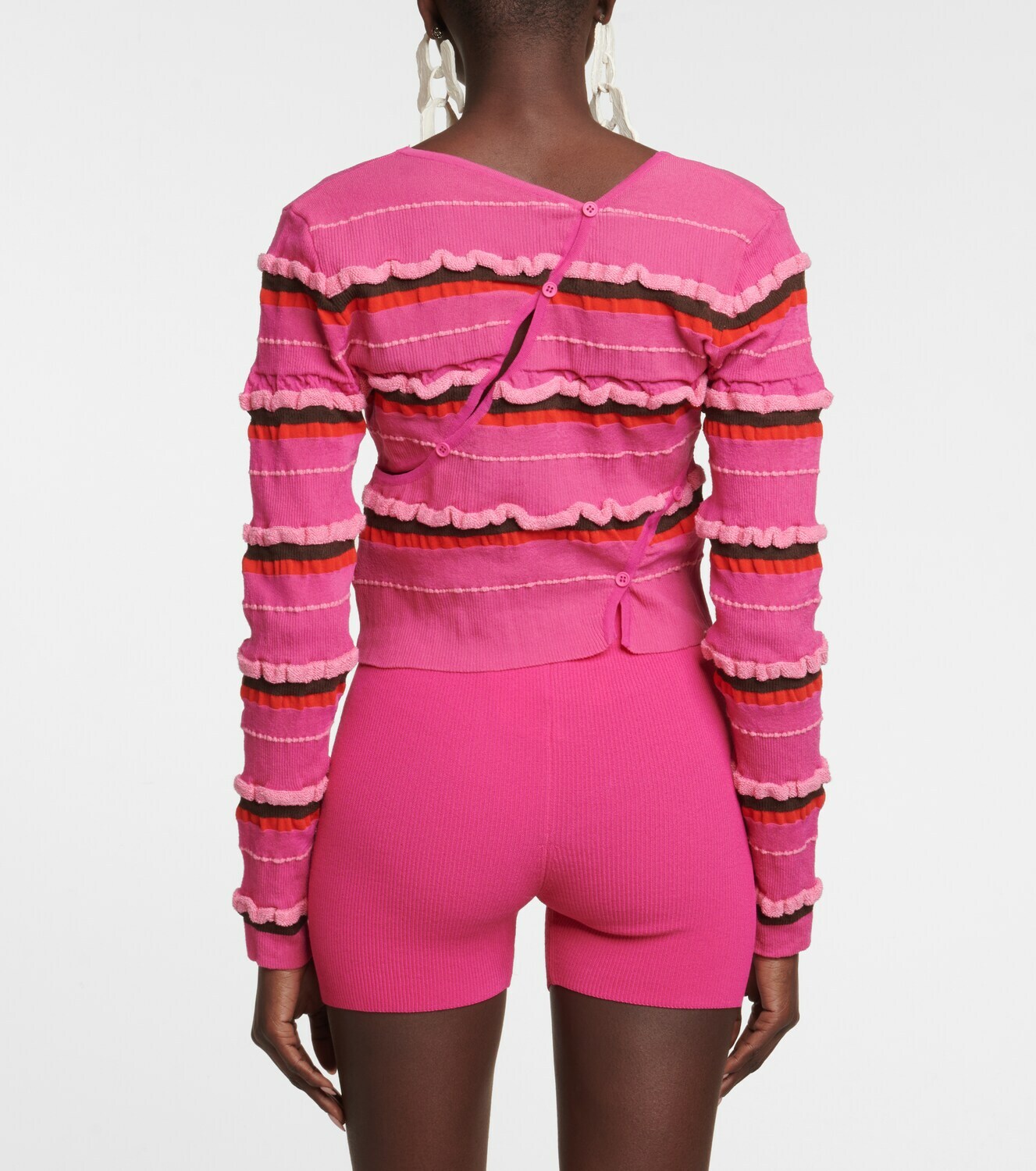 jacquemus biker shorts