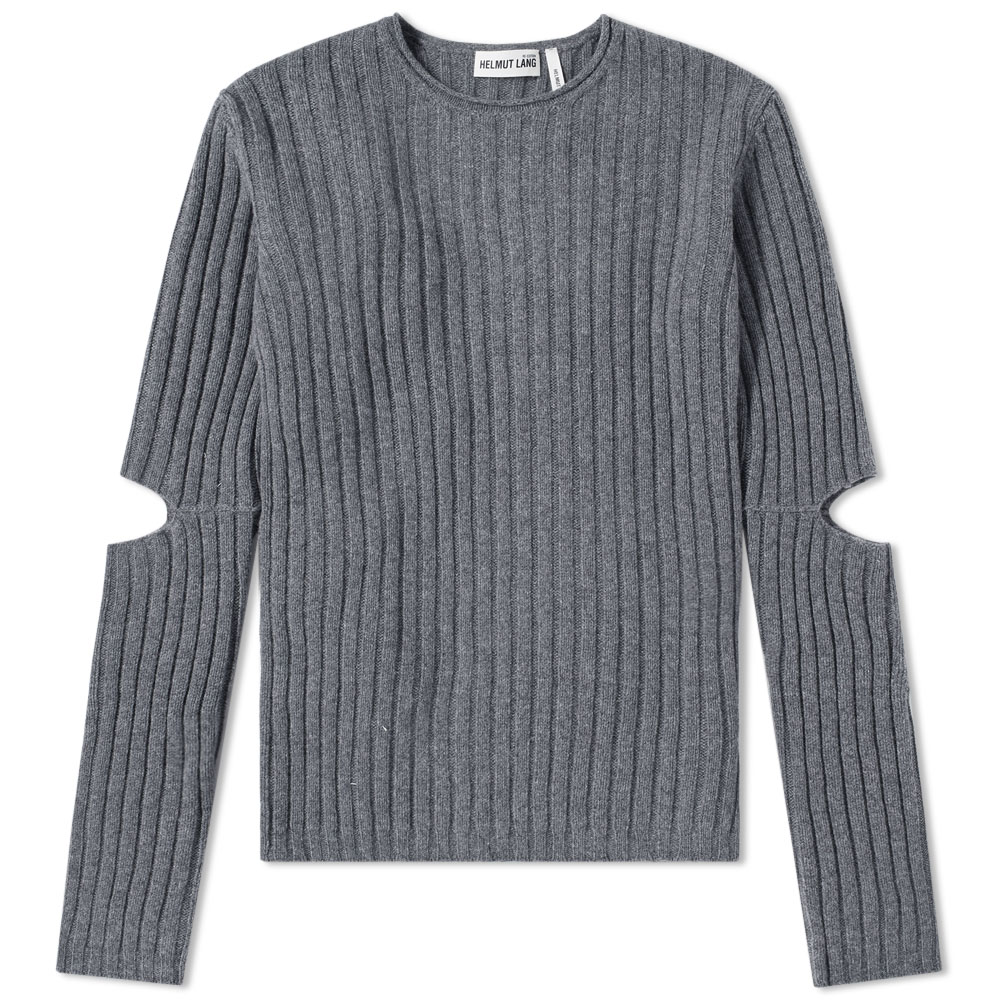 elbow cut out sweater