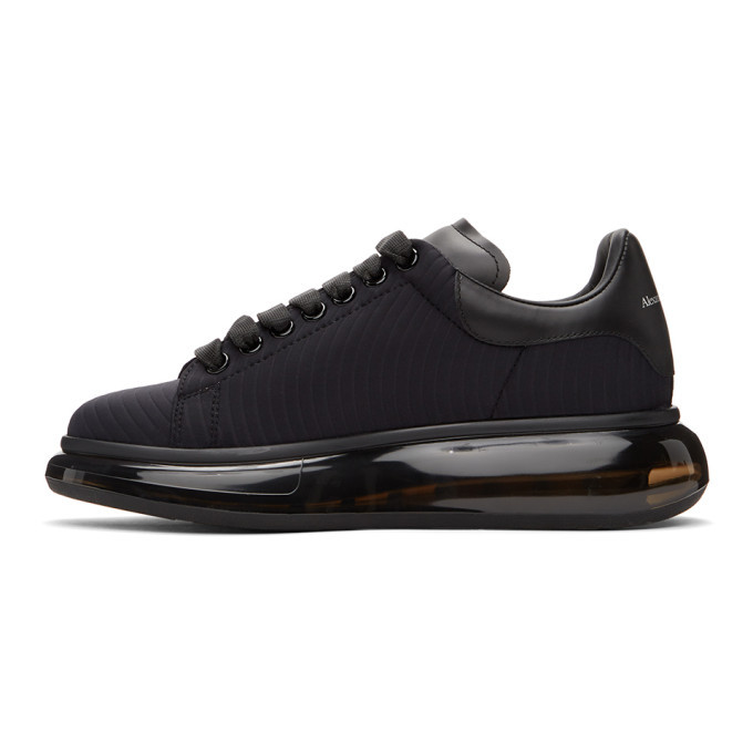 Alexander McQueen Black Neoprene 