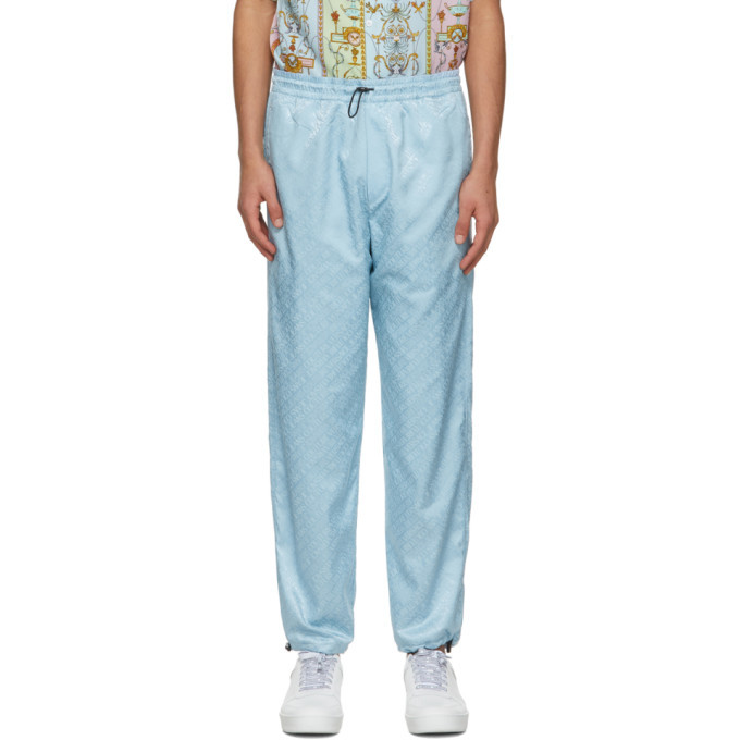 blue versace pants