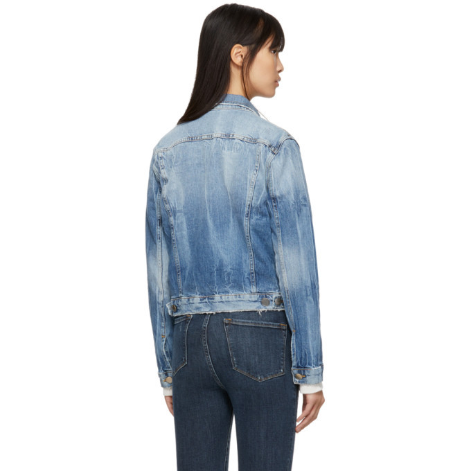 Frame Blue Denim Slender Heritage Jacket Frame Denim