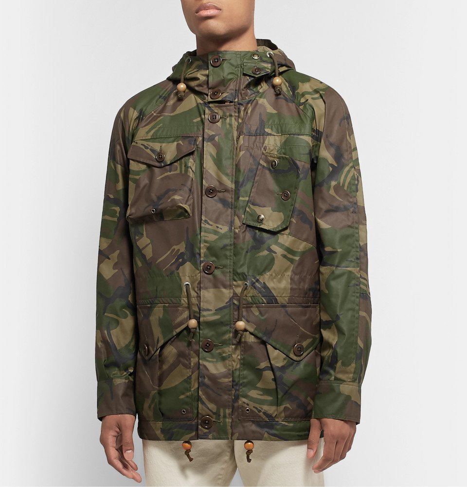 Polo Ralph Lauren - Camouflage-Print Waxed-Nylon Field Jacket - Green Polo  Ralph Lauren