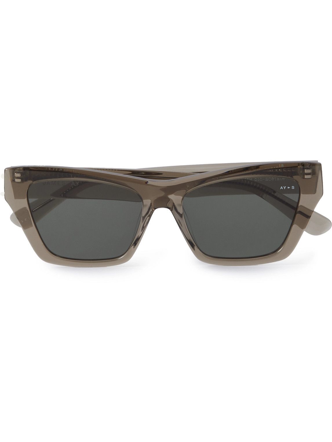 James Ay Beam SquareFrame Acetate Sunglasses