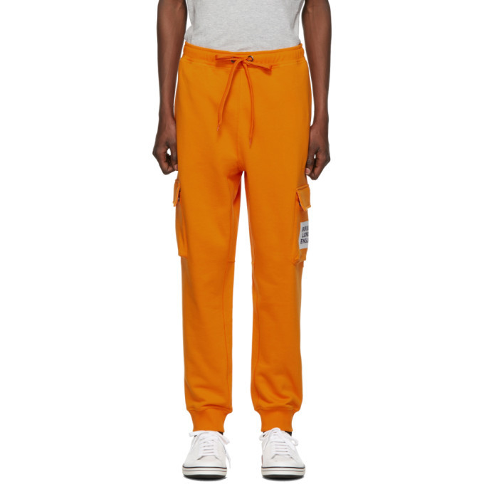 burberry pants orange