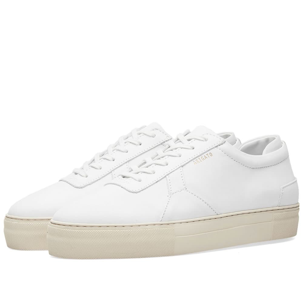 axel arigato platform sneaker white