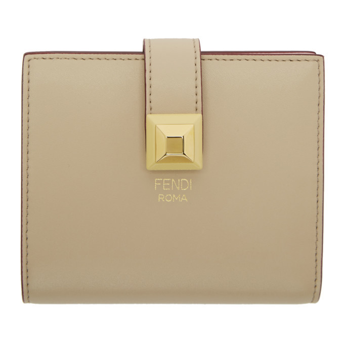 fendi compact wallet