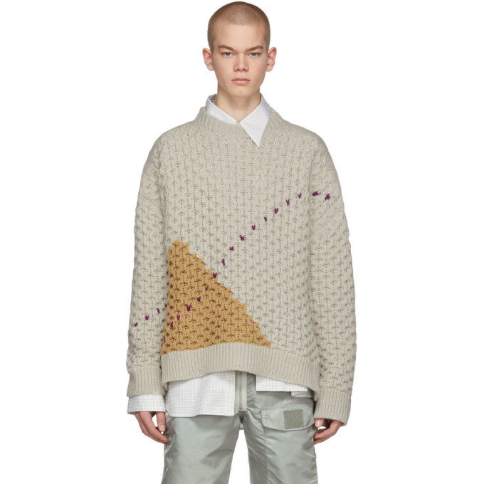 raf simons knit sweater