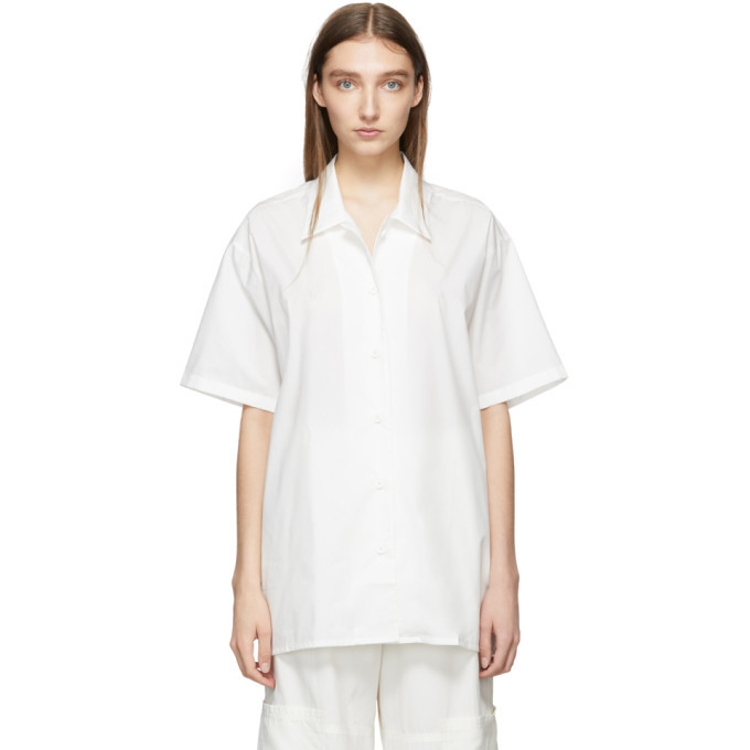 MM6 Maison Margiela White Oversized 