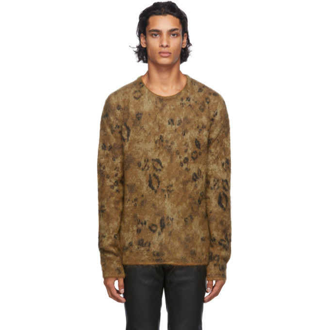 1017 ALYX 9SM Brown Leopard Sweater