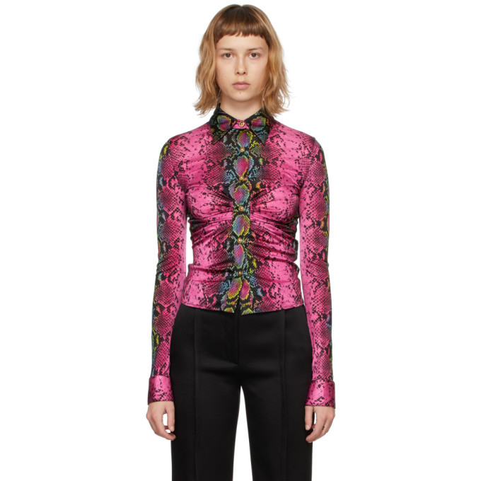 versace snake shirt