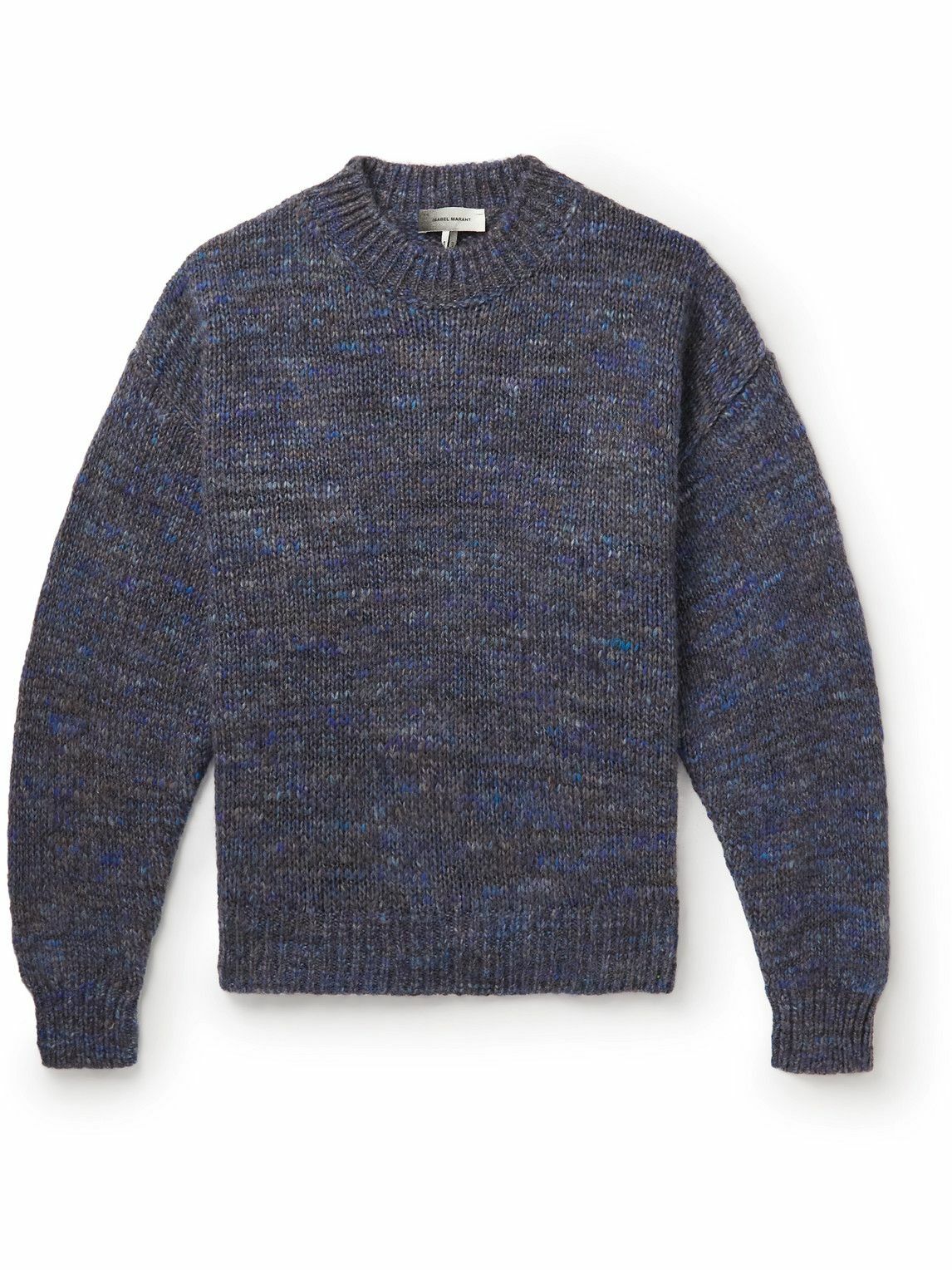 Isabel Marant - Brushed Knitted Sweater - Blue Isabel Marant