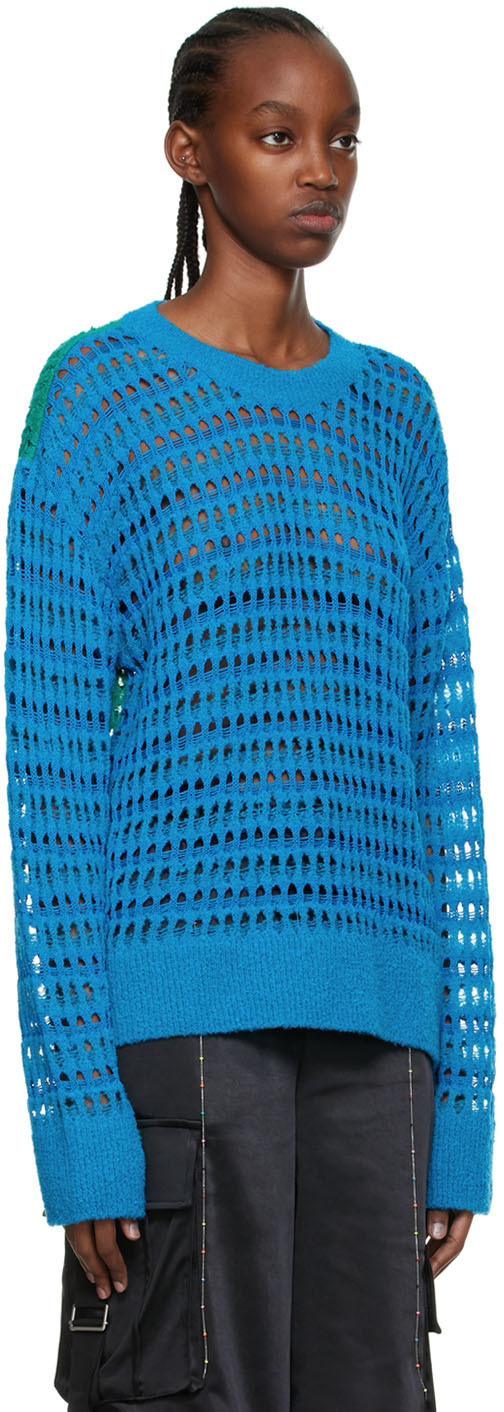 Andersson Bell Blue & Green Bleen Sweater Andersson Bell