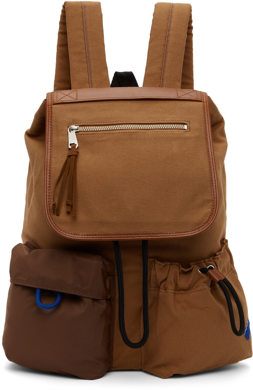 ADER error Brown Flap Backpack ADER error