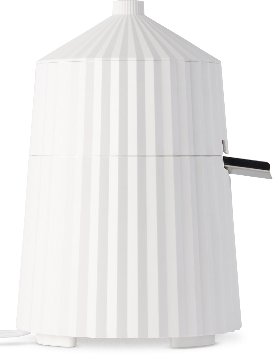 Alessi White Plissé Electric Juicer Alessi