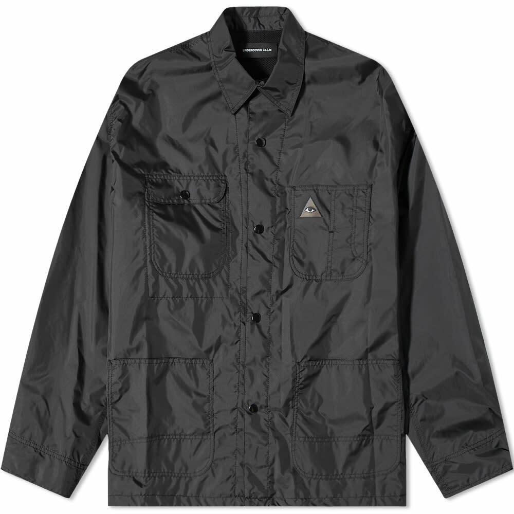 Undercover Men's Coaches Jacket in Black Undercover